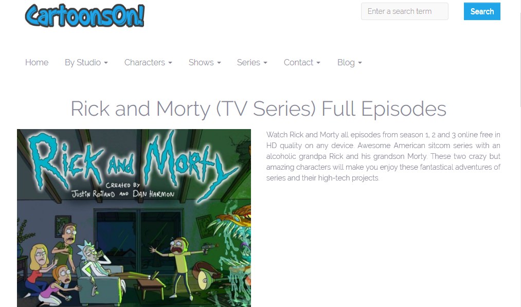 Rick and Morty Watch Online for Free
