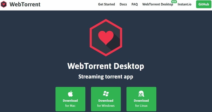 webtorrent desktop