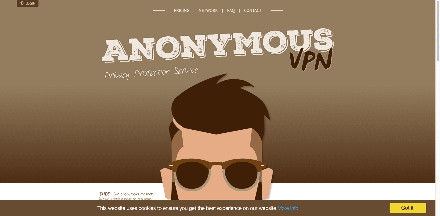 AnonymousVPN-screenshot