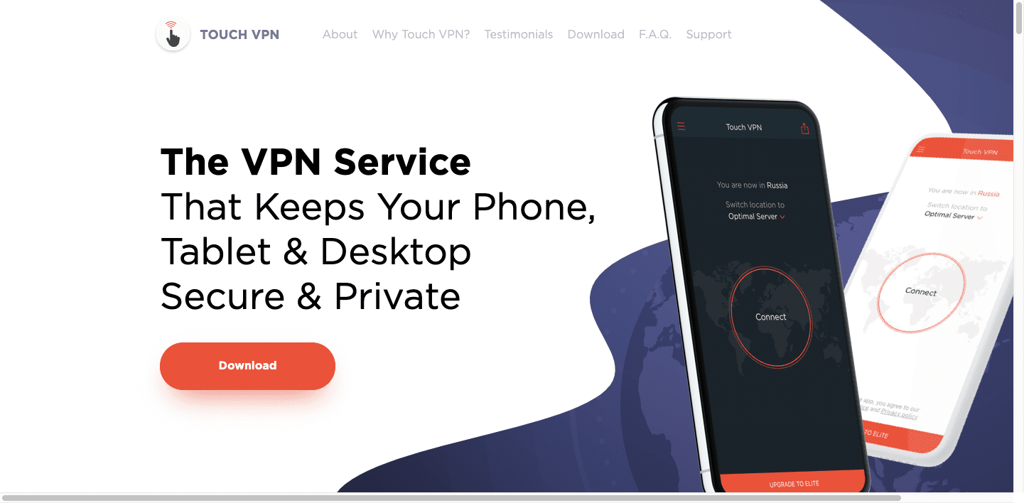 TouchVPN-screenshot