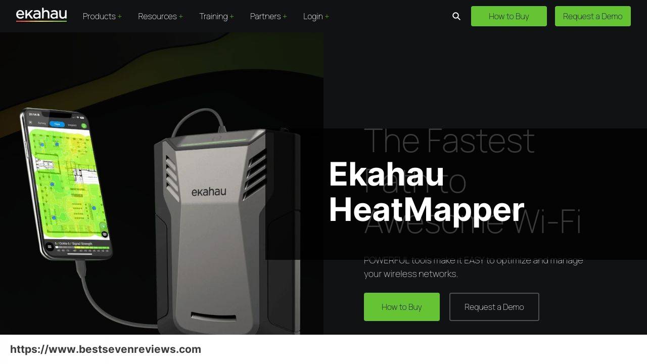 https://www.ekahau.com/ screenshot